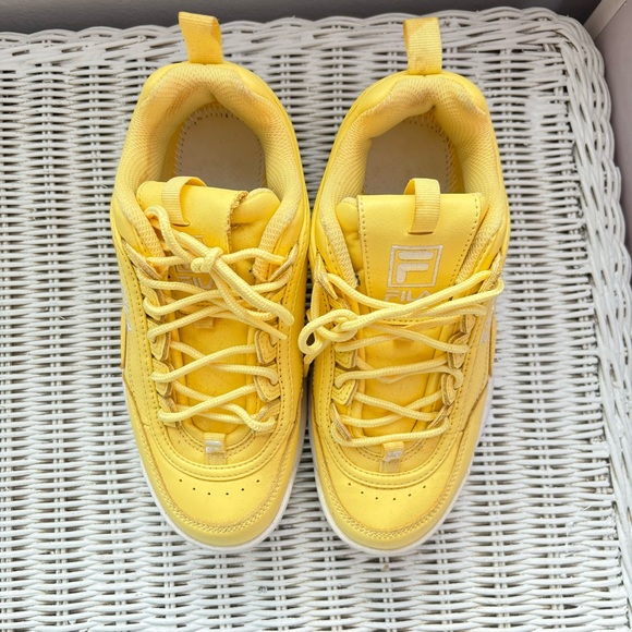 Fila Yellow Sneakers - Picture 2 of 6